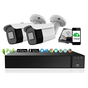 Startpaket 1  - 2 Kameror, P2P, Scanna QR (5 Megapixel)