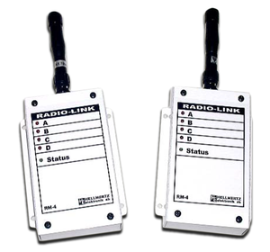 RM4 - Radio Link - Trådlös överföring, 4 stk in/utgångar