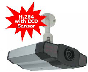 AV1203 - Hybridkamera H.246 4.6mm linse.