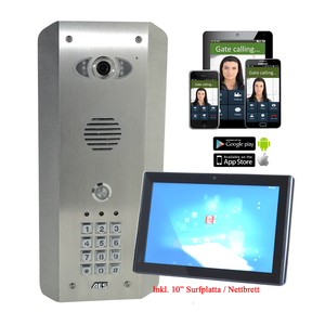 PRED2-WIFI-ASK - WIFI / LAN Videoporttelefon + Surfplatta