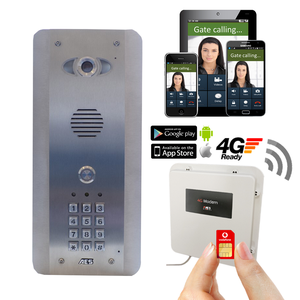 PRED2-4G-FSK- 4G Videoporttelefon - Ringer APP (Infälld)