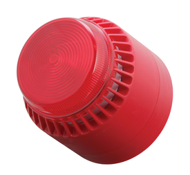 flashni-siren-blixtljus-strobe-18-30-vdc-101db - produkter/06275/Flashni Red, Red Lens.jpg
