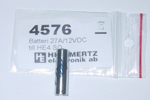 Batteri 12 Vdc, typ 27A
